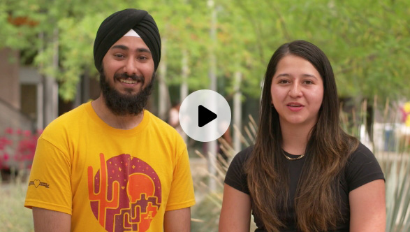 Simar and Karen students video thumbnail